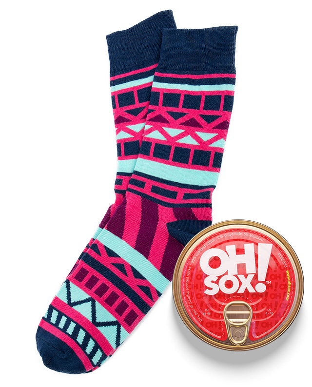 Oh-Sox-Colorful-socks-Nautical-Rose