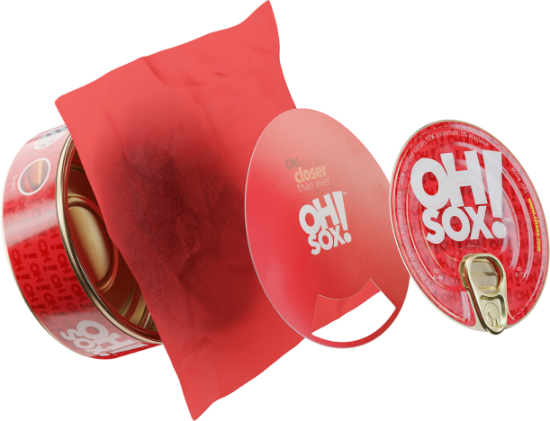 OhSox can packaging